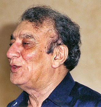 Portrait photograph of Ahmad Faraz